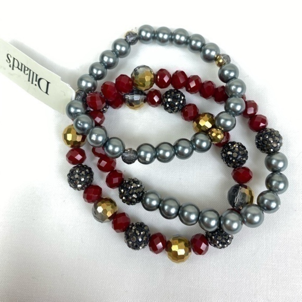 Dillard’s | Beaded Stretch Bracelet Set
